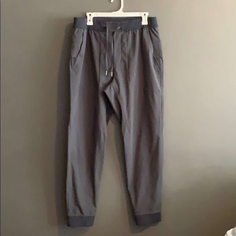 Gray lululemon ABC joggers